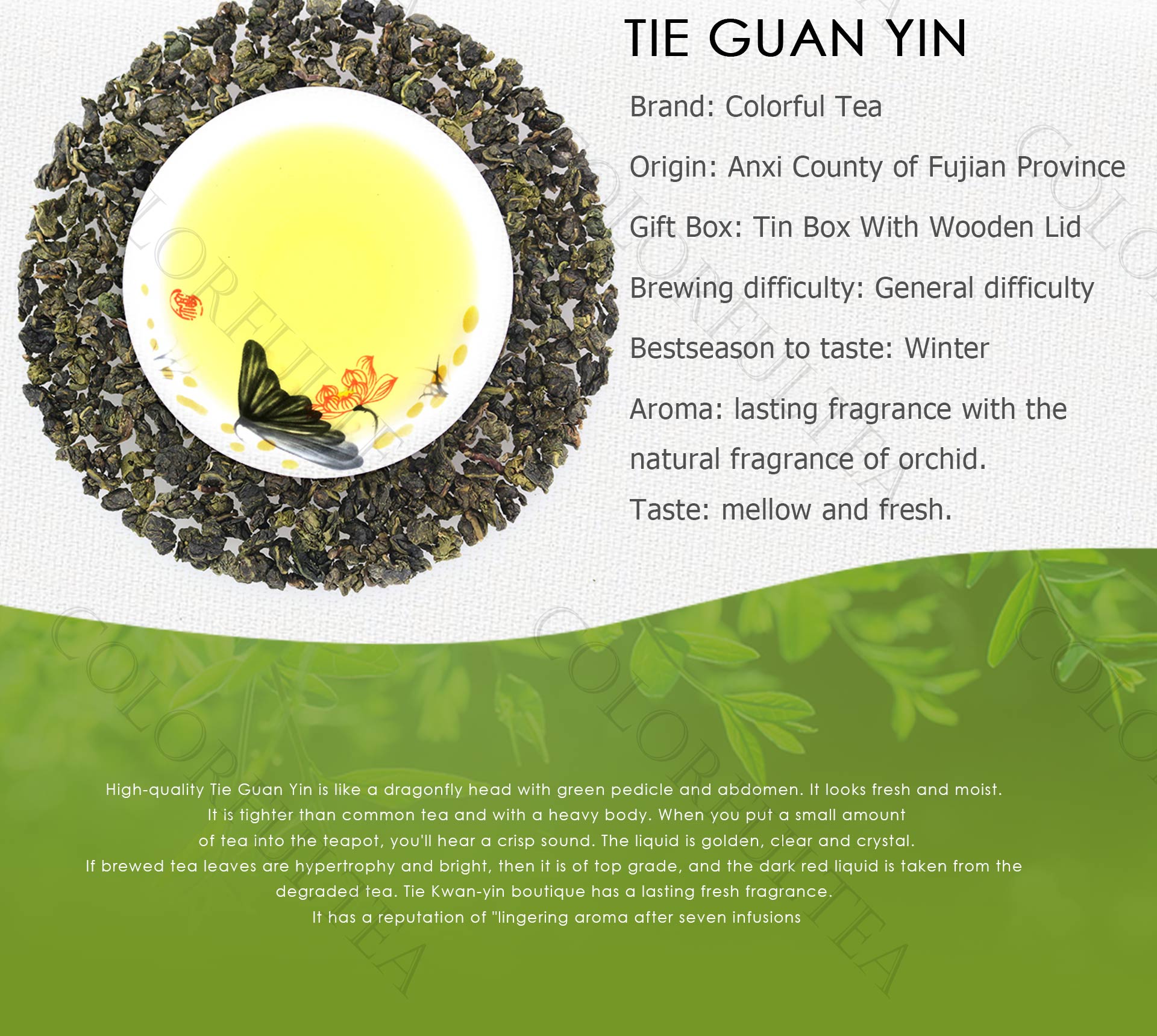 Tie Guan Yin Tea