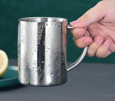 Stainless Steel Coffee Mugs, Metal Coffee Tea Cup Mug Double Wall