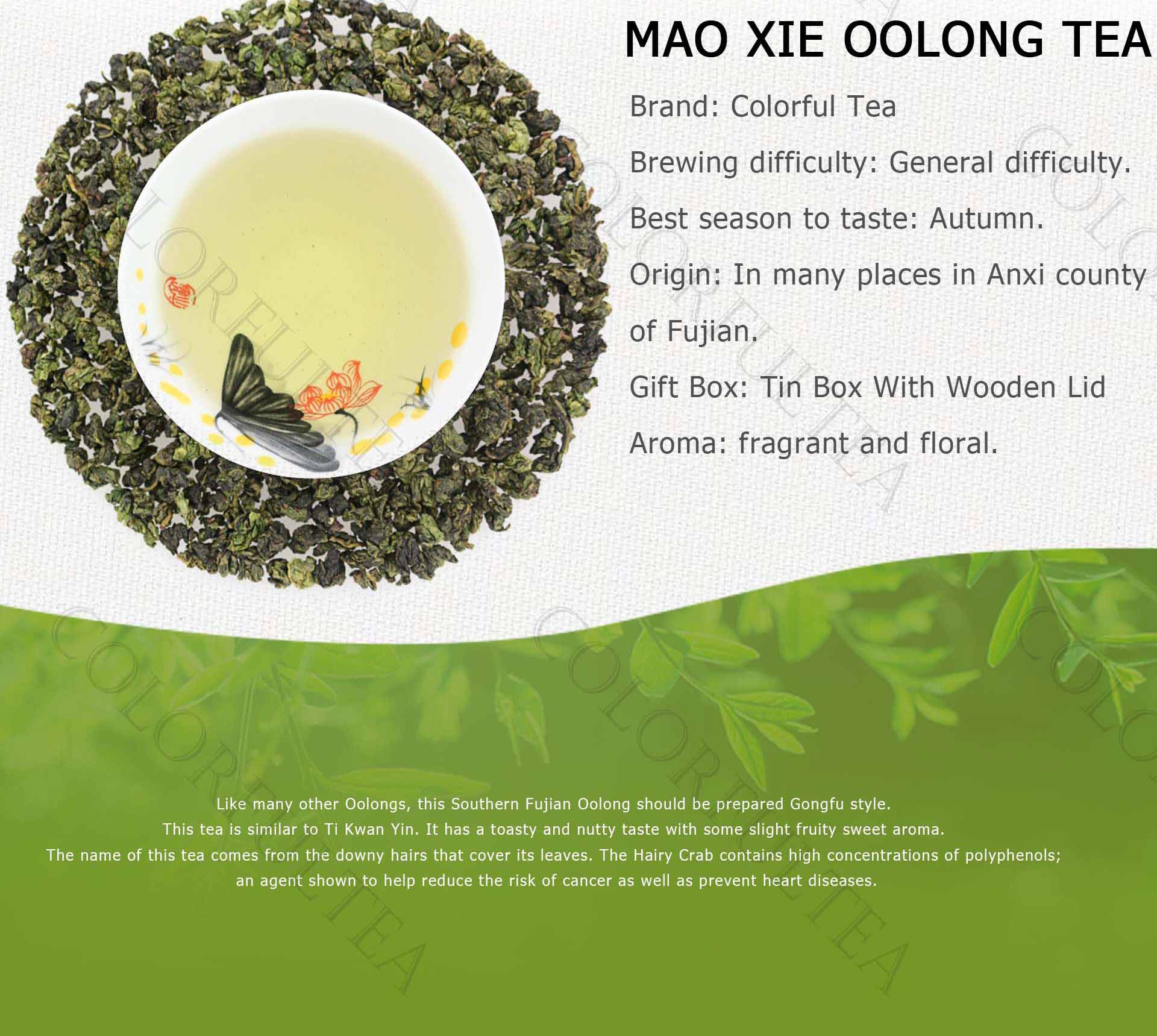 Mao Xie Oolong Tea