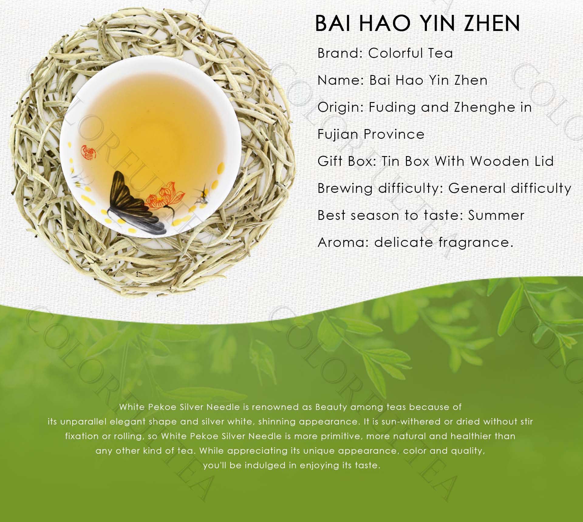 Yinzhen Bai Hao Tea