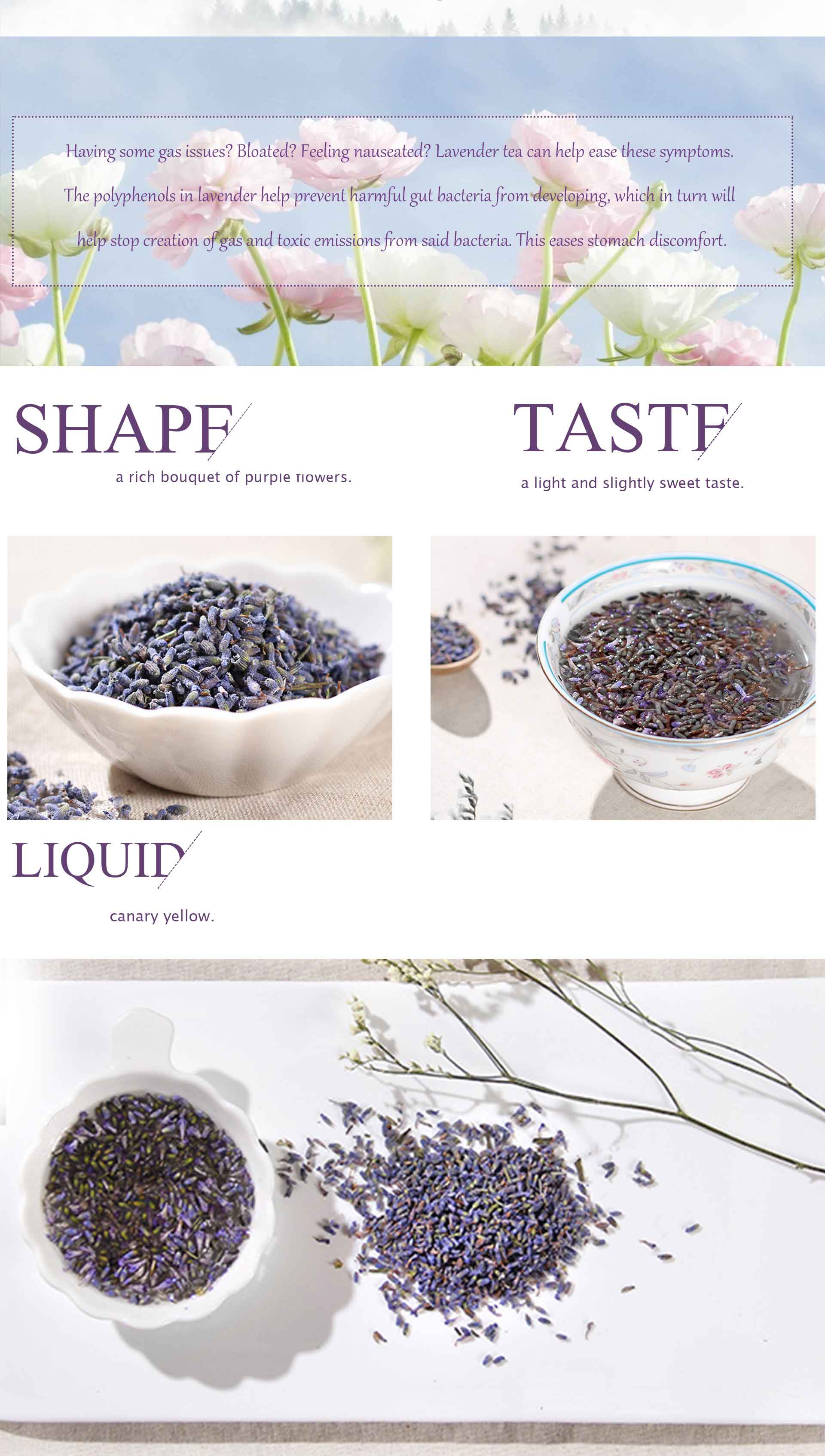 Lavender Floral Tea
