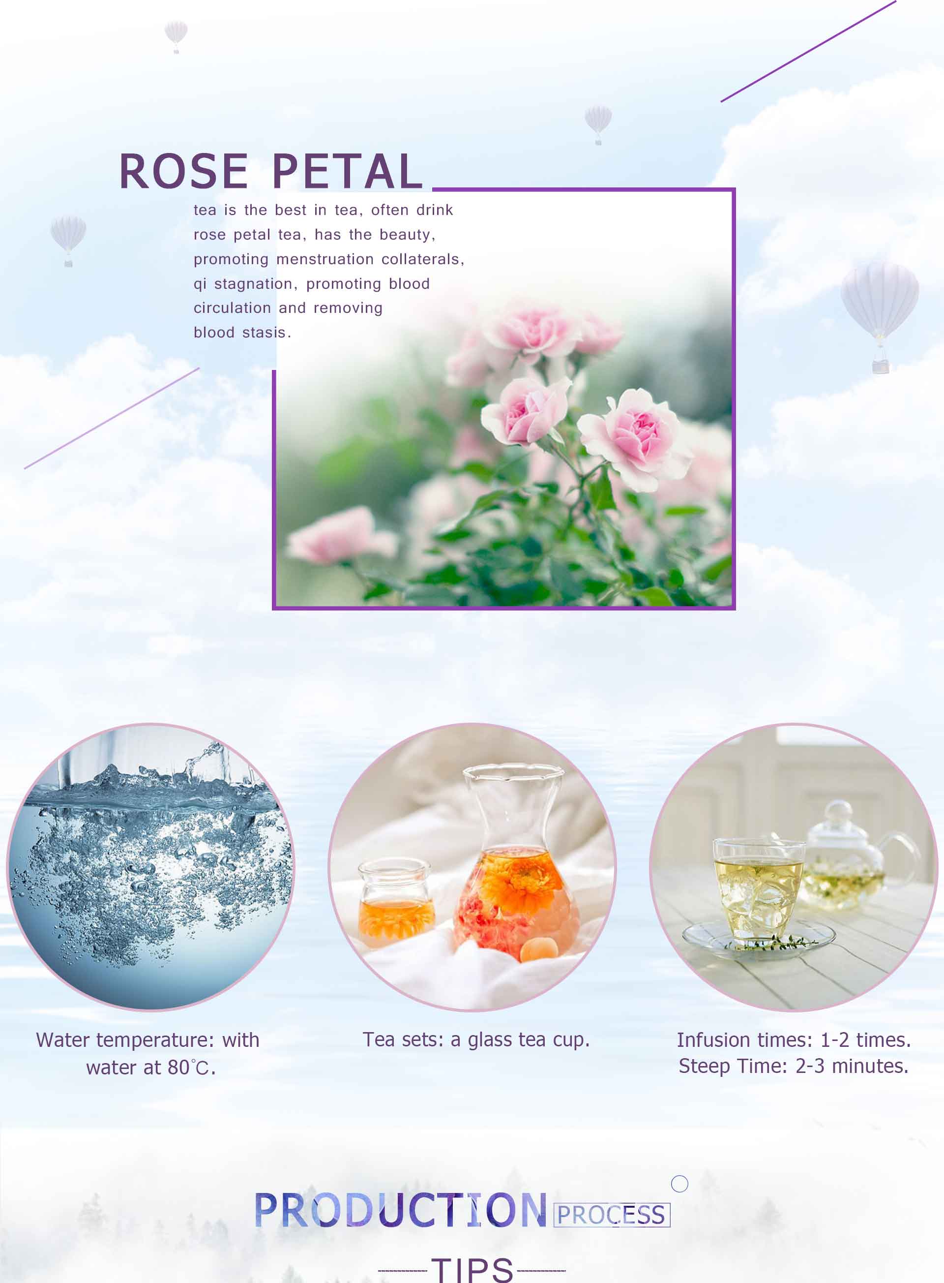 Rose Petal Floral Tea
