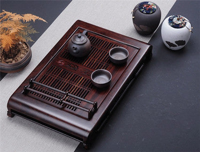 Pine Deer Gongfu Tea Set With Ebony Tea Tray – Umi Tea Sets