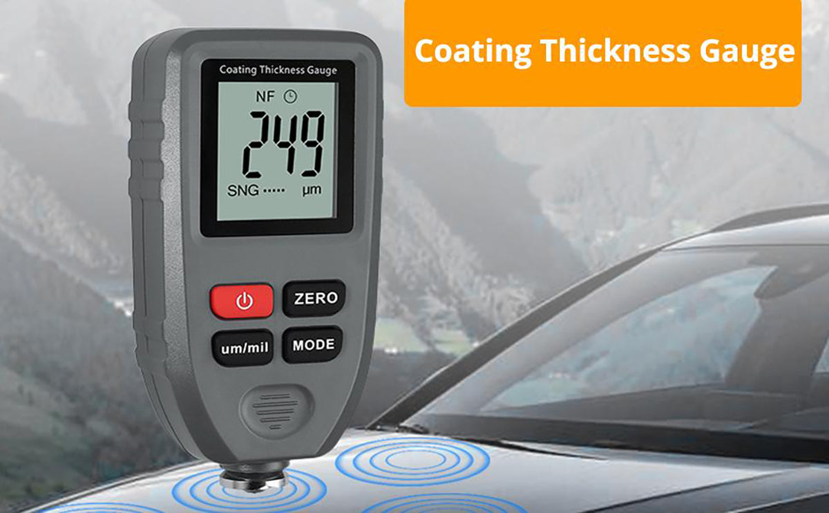 Neoteck Car Paint Coating Thickness Gauge Meter Handheld 0-1300um