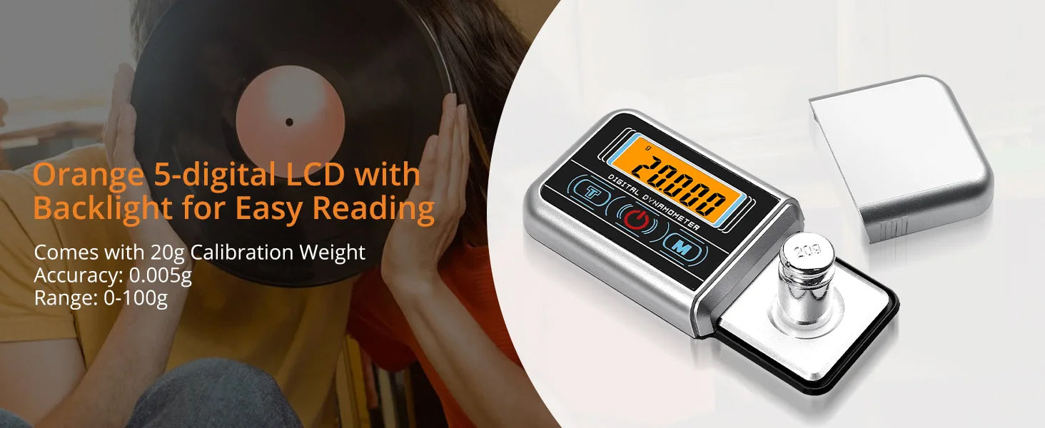 Neoteck Touch Switch Turntable Stylus Force Gauge