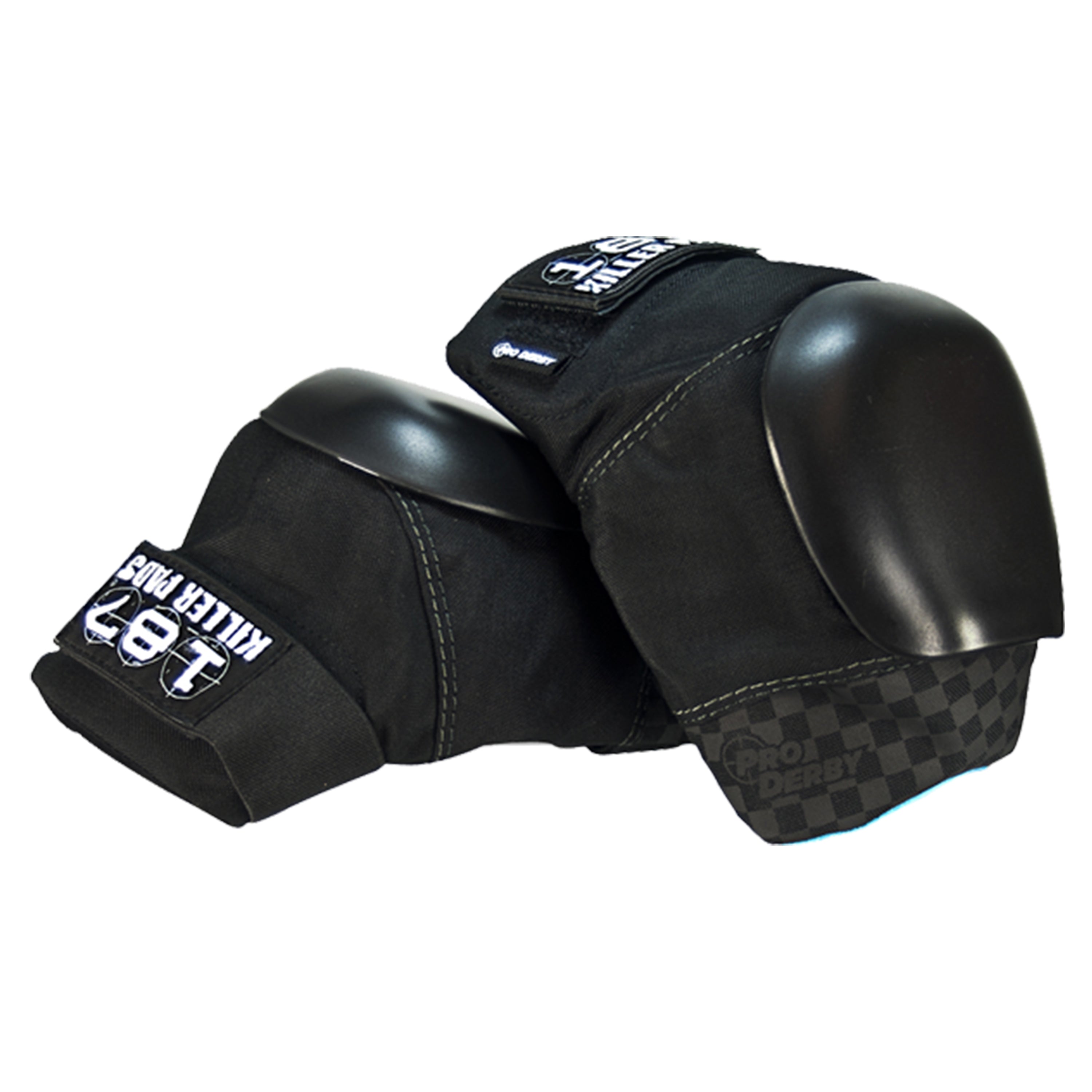 187 PRO DERBY KNEE PADS BLACK / BLACK