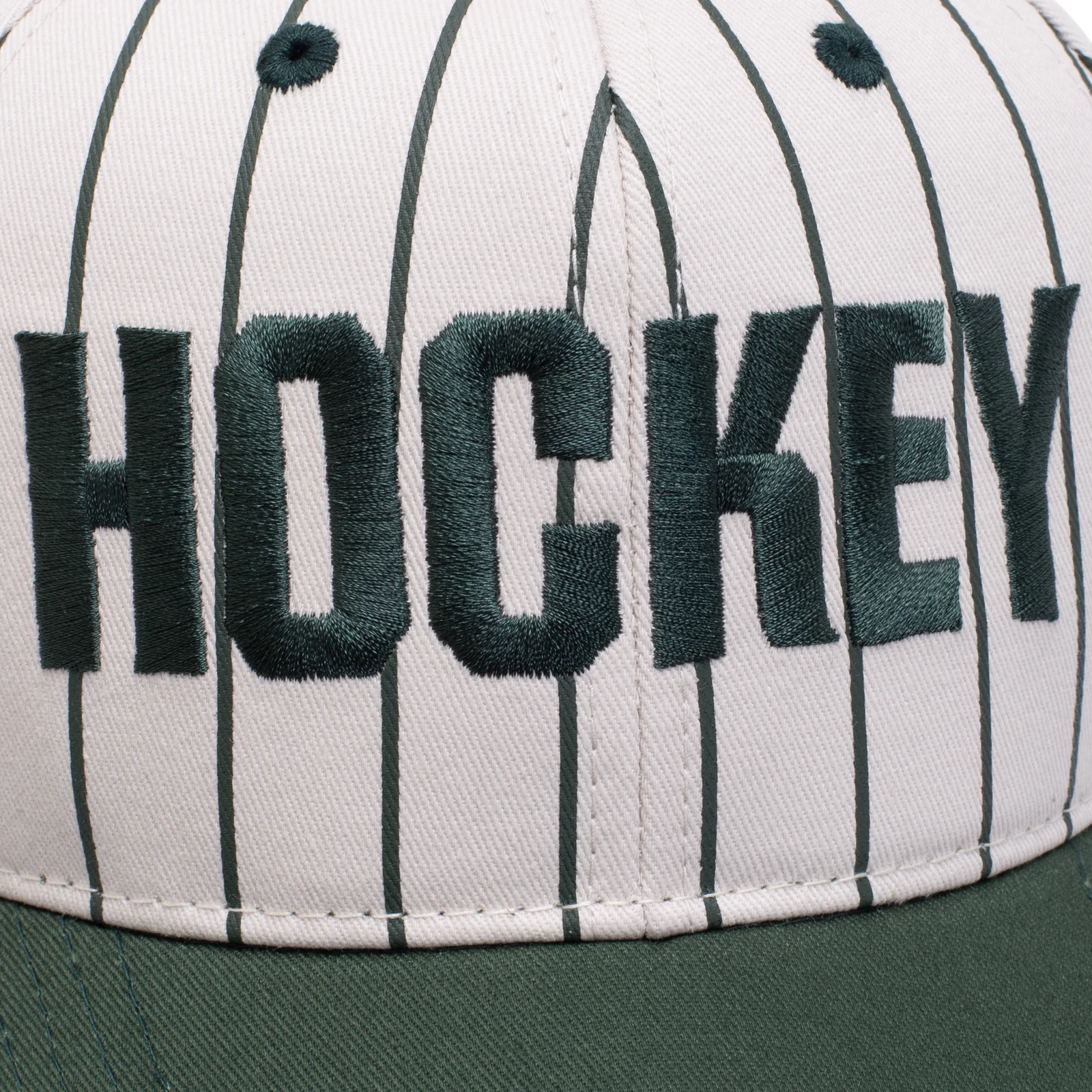 HOCKEY PINSTRIPED HAT CREAM