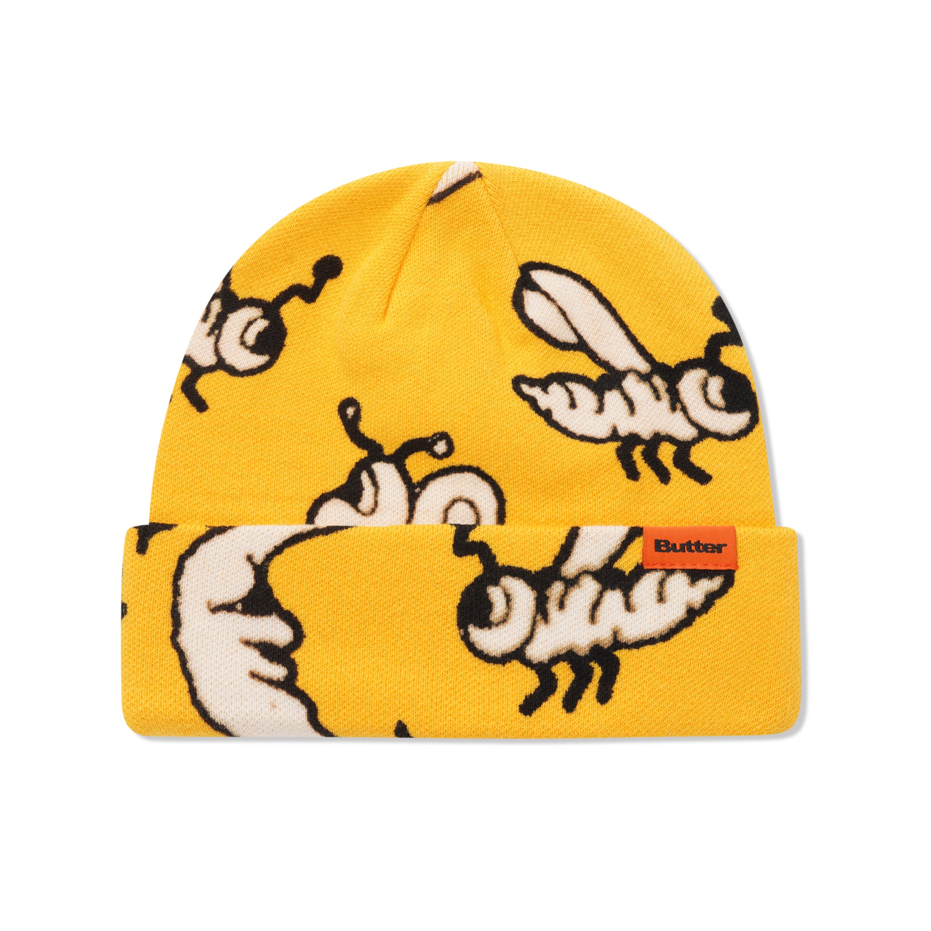 BUTTER GOODS CRITTER BEANIE YELLOW