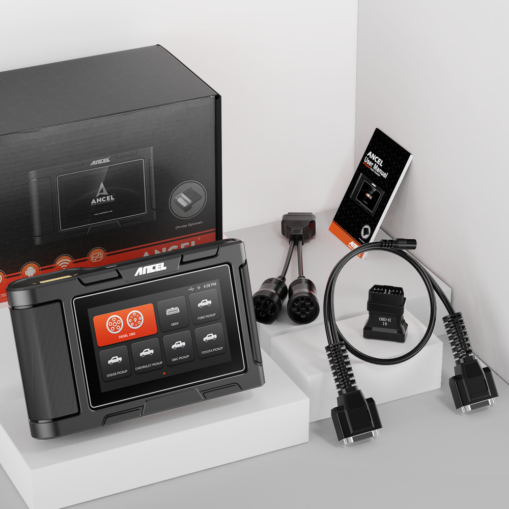 ANCEL HD3500 Pickup Heavy Duty Truck OBD2 Scanner All System Diagnosti