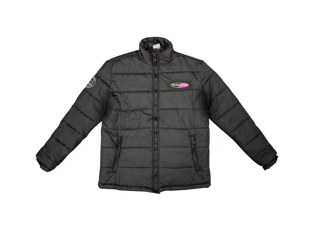 Dobinsons Black Logo Puffer Jacket  (PG00-2337) - PG00-2337 - PG00-2337