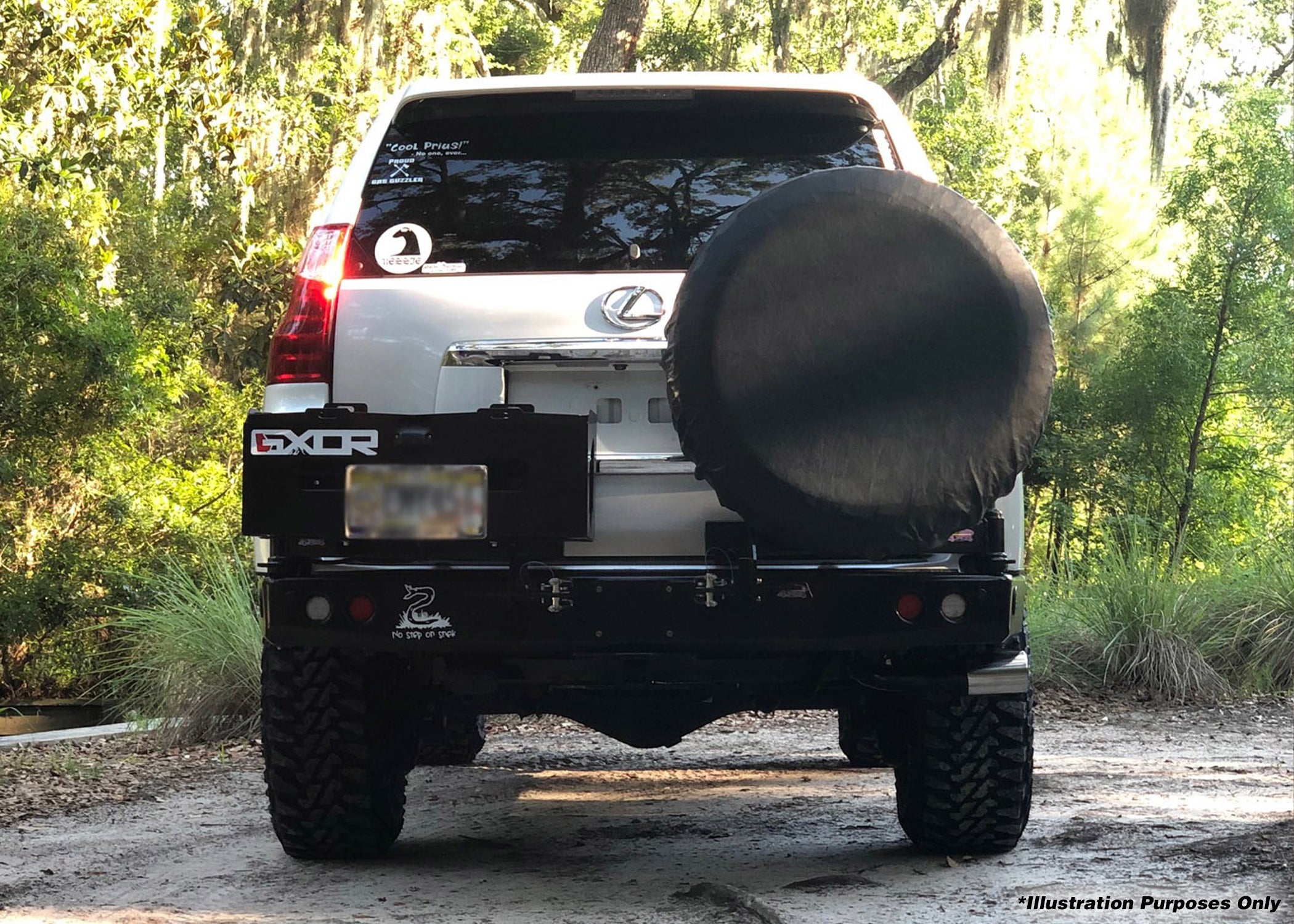 Dobinsons Rear Bumper With Swing Outs for Toyota Landcruiser 200 Series 2008 to 2019 (BW80-4105)