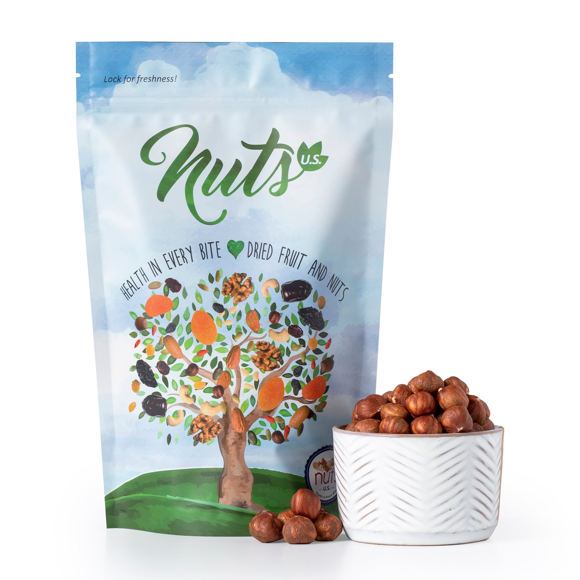 Oregon Raw Hazelnuts (Filberts)