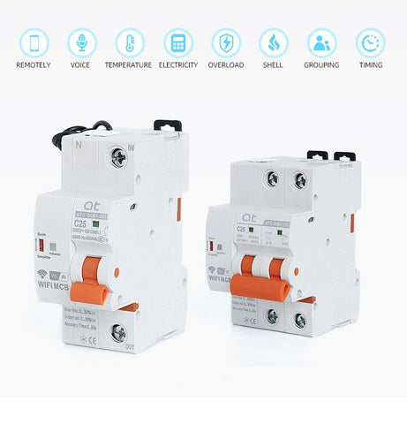 AT-C-SCB1 Wifi Remote Control Circuit Breaker