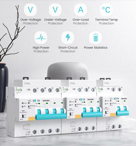 Interruttore automatico intelligente ATQCB2L RCBO