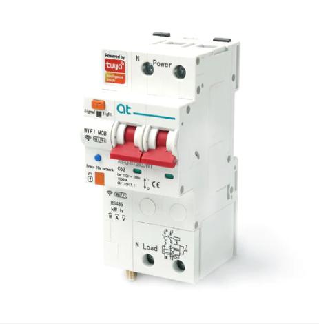 Interruttore di circuito Wi-Fi AT-Q-ST-JWT RCBO