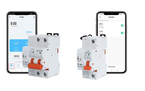 smart breaker set schedules