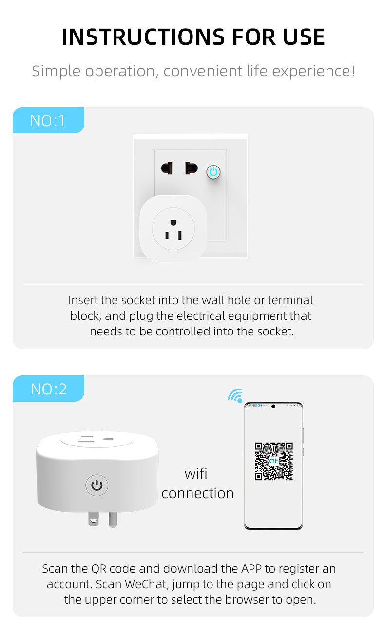 AT-SS-US Smart Socket instructions for use