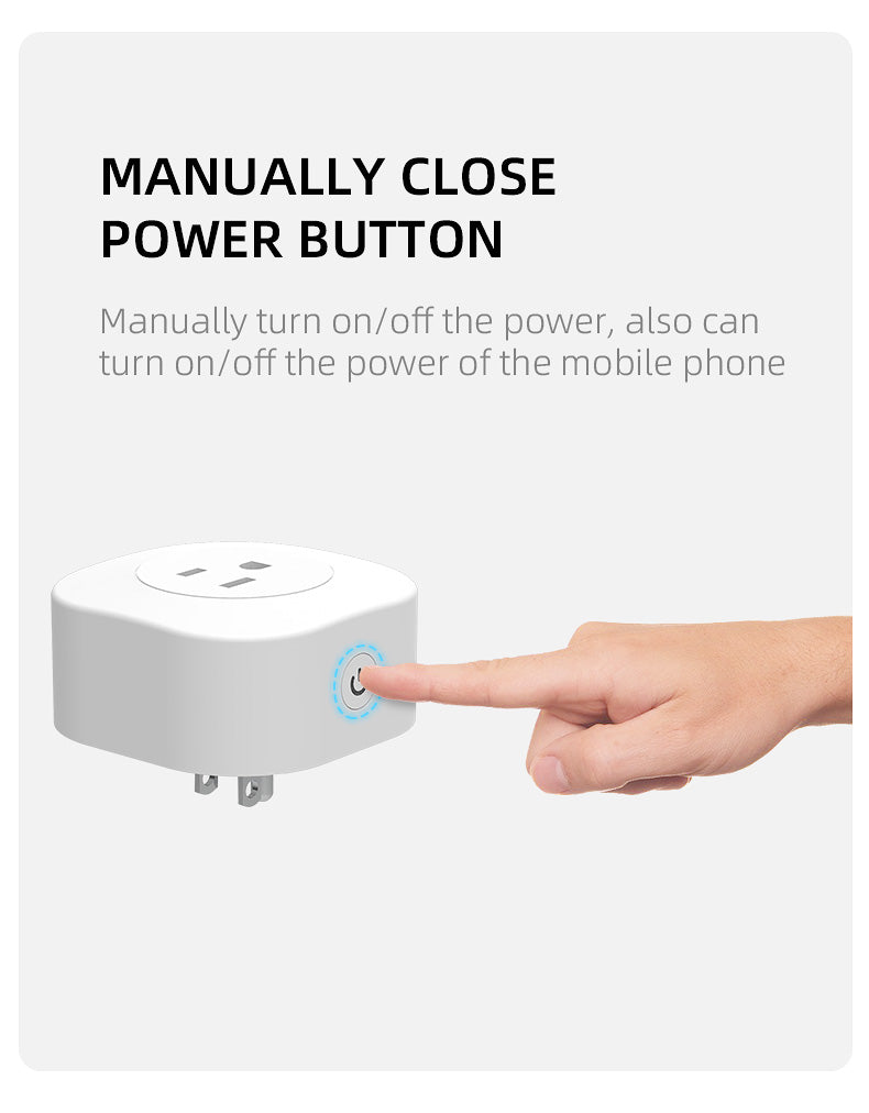 AT-SS-BUS Smart Socket American Standard manually power button