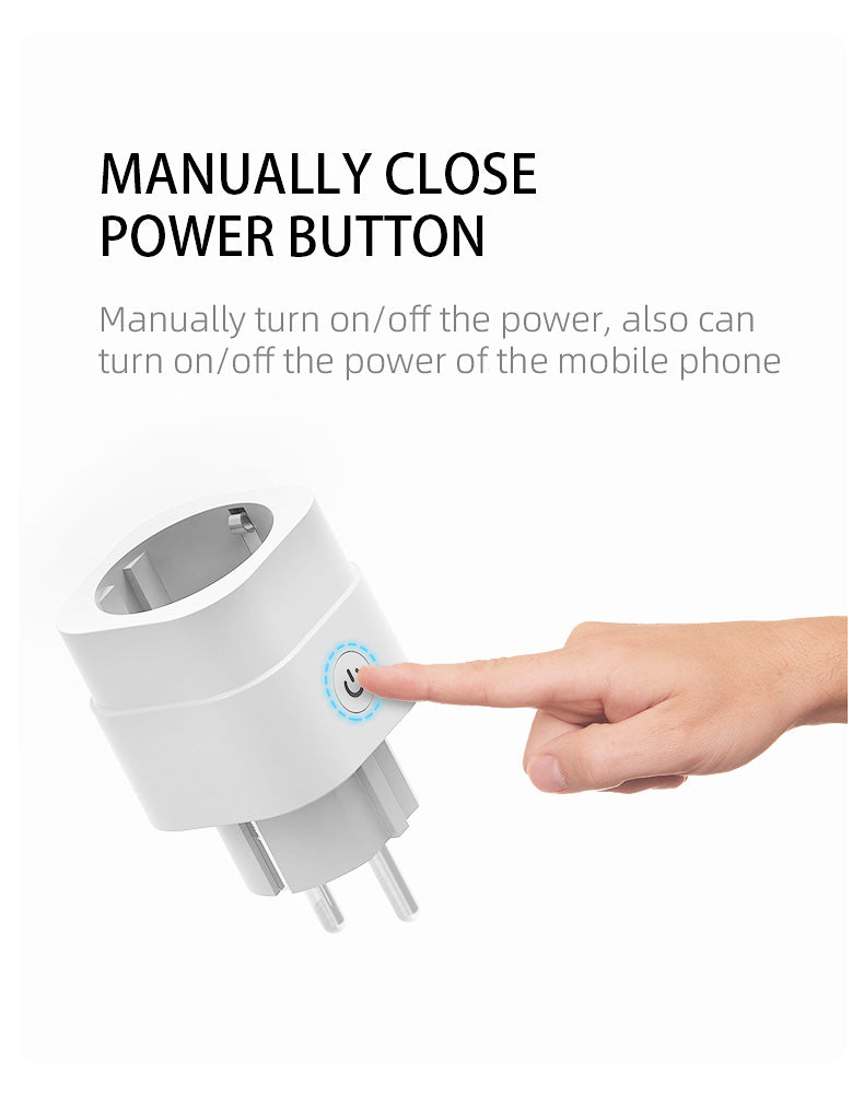 AT-SS-EU Smart Socket 220v power button