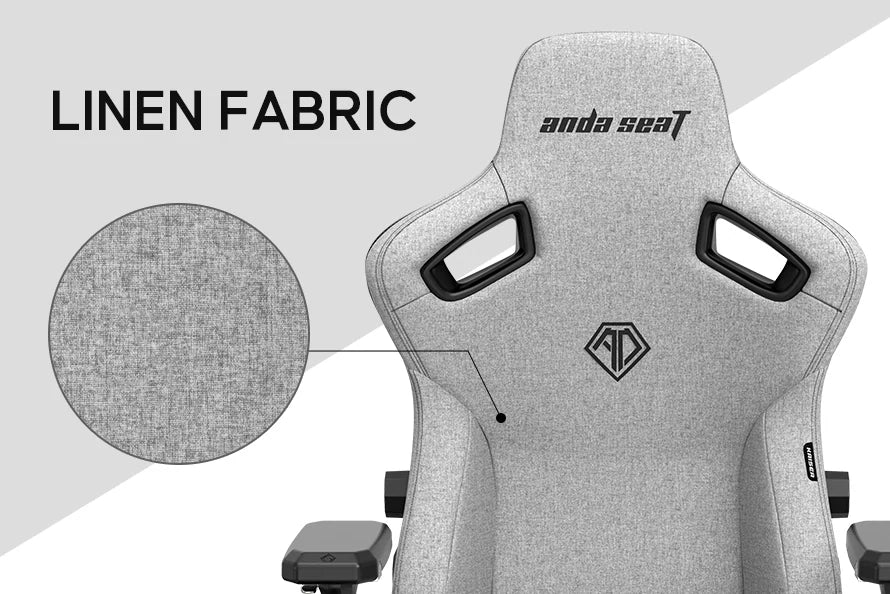 linen fabric gaming chair