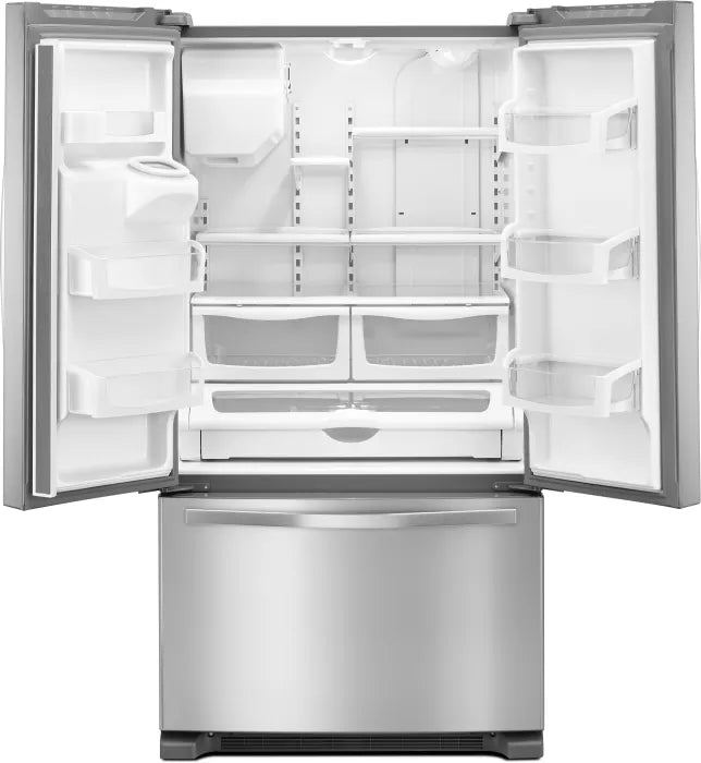 Whirlpool 36-inch Wide French Door Refrigerator - 25 cu. ft. (WRF555SDFZ)