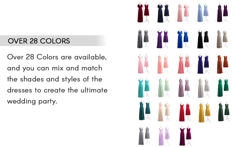 72styles Infinity Dress Over 28 Colors