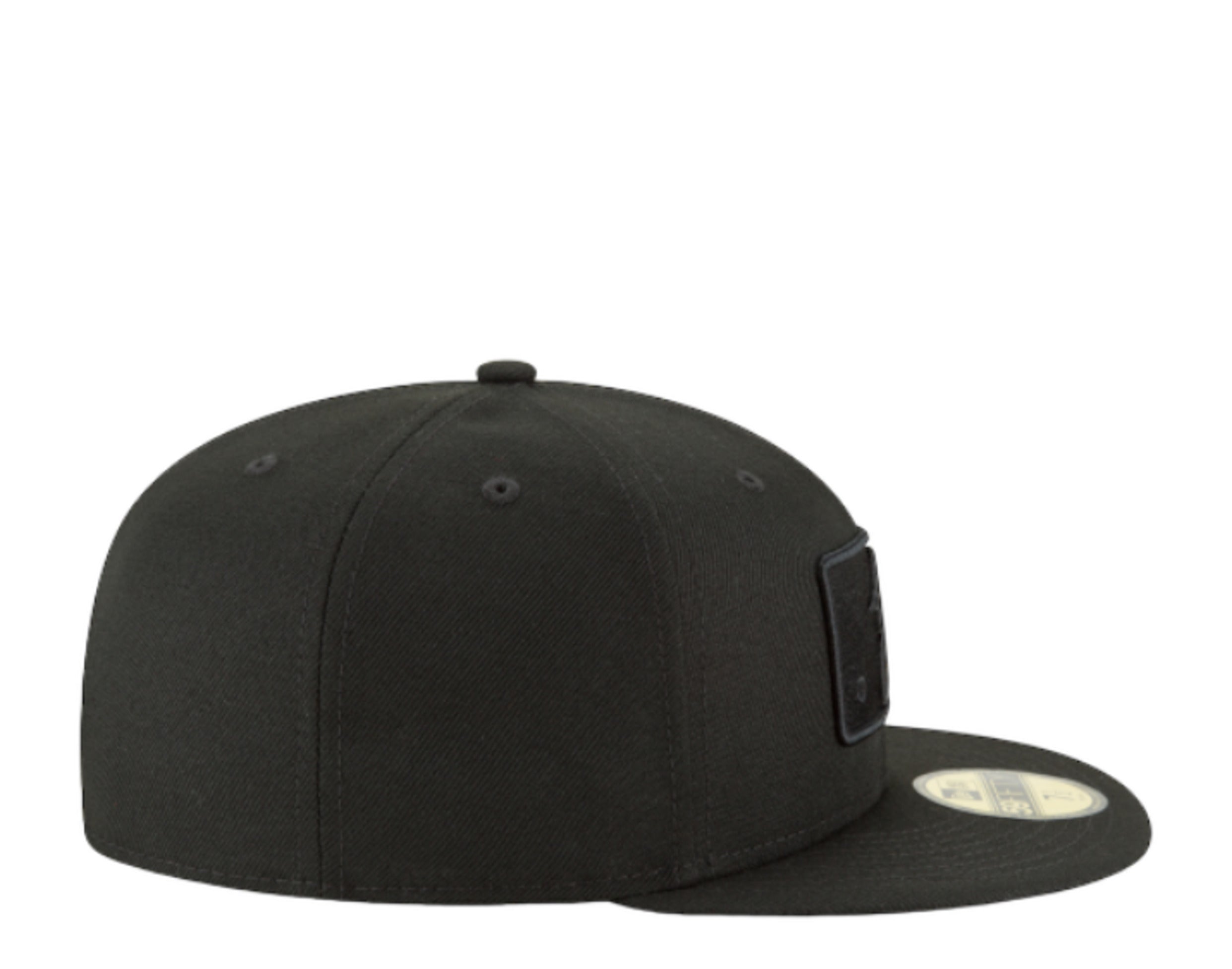 New Era 59Fifty MLB Batterman Logo Blackout Basic Fitted Hat