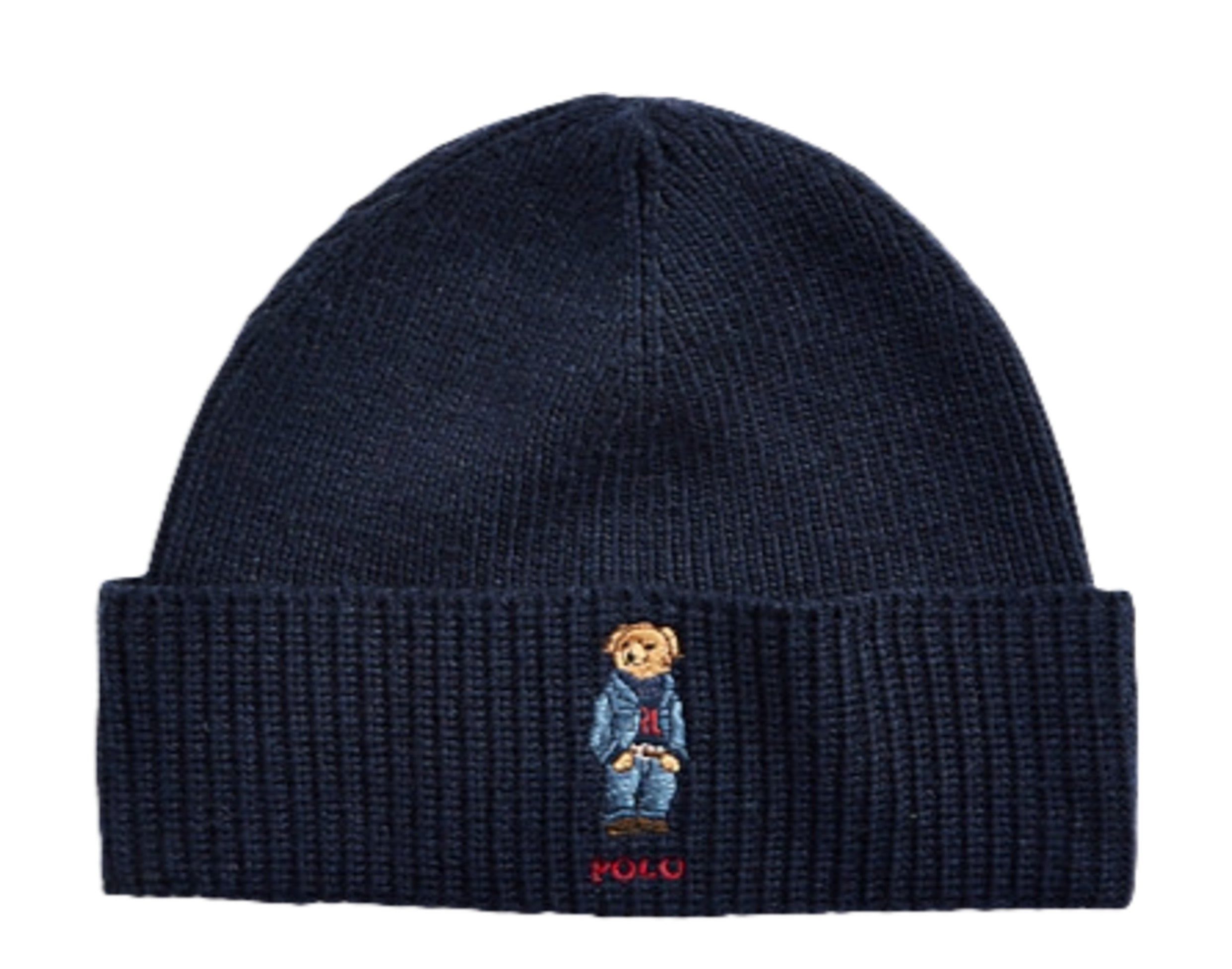 Polo Ralph Lauren Polo Bear Knit Cuffed Beanie Hat