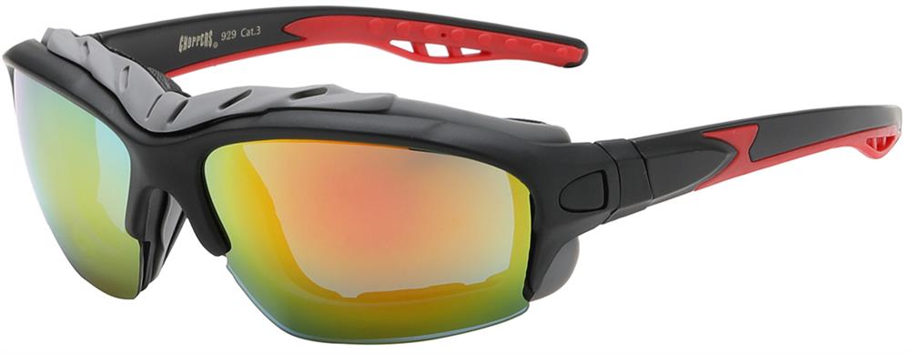 CHOPPERS Foam Padded Motorcycle  Sunglasses