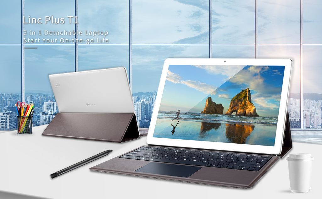LincPlus T1-Laptop mit abnehmbarer Tastatur – beginnen Sie Ihr Leben unterwegs