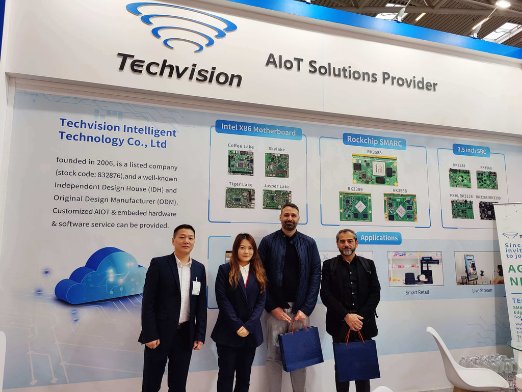 Die Muttergesellschaft von LincPlus, Techvision, stellt auf der Electronica 2022 aus