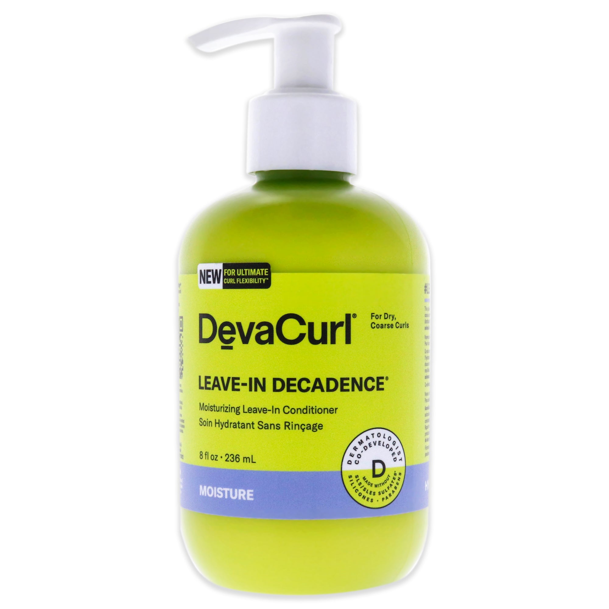 Leave-In Decadence Conditioner by DevaCurl for Unisex - 8 oz Conditioner
