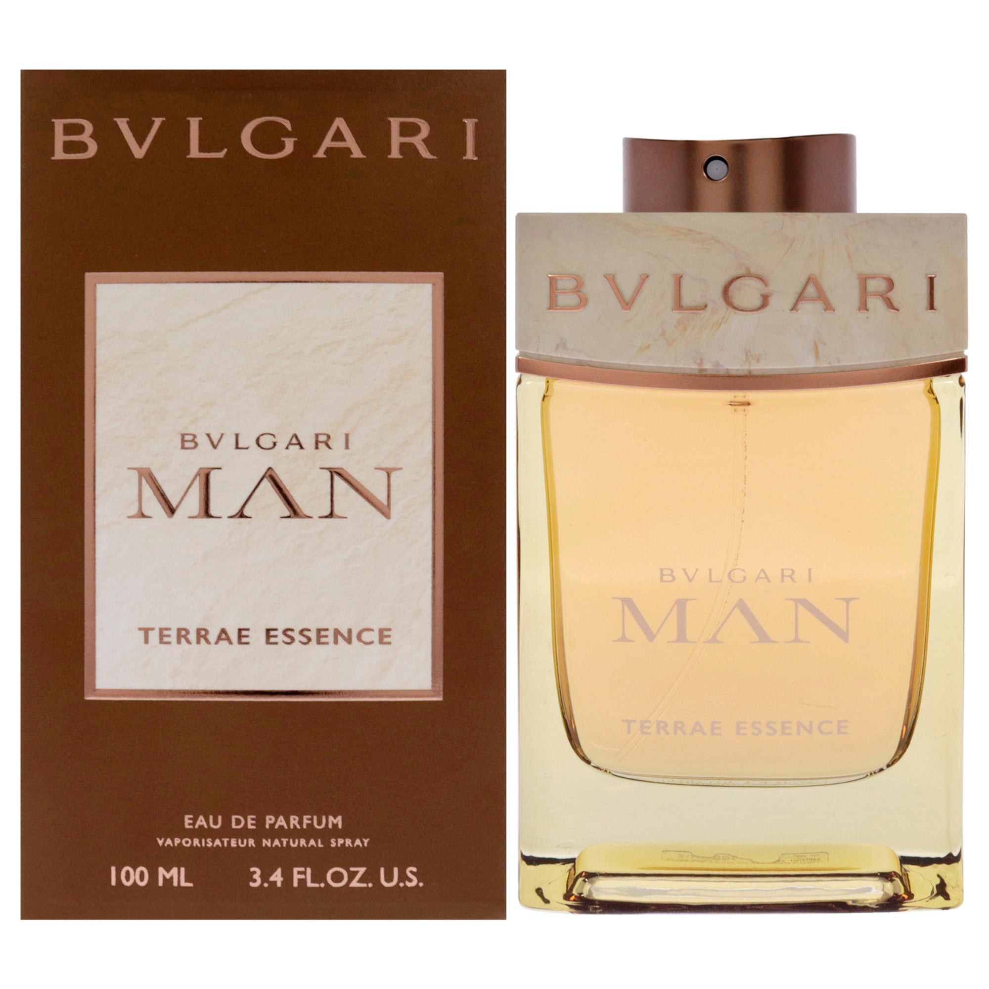 Bvlgari Man Terrae Essence by Bvlgari for Men - 3.4 oz EDP Spray
