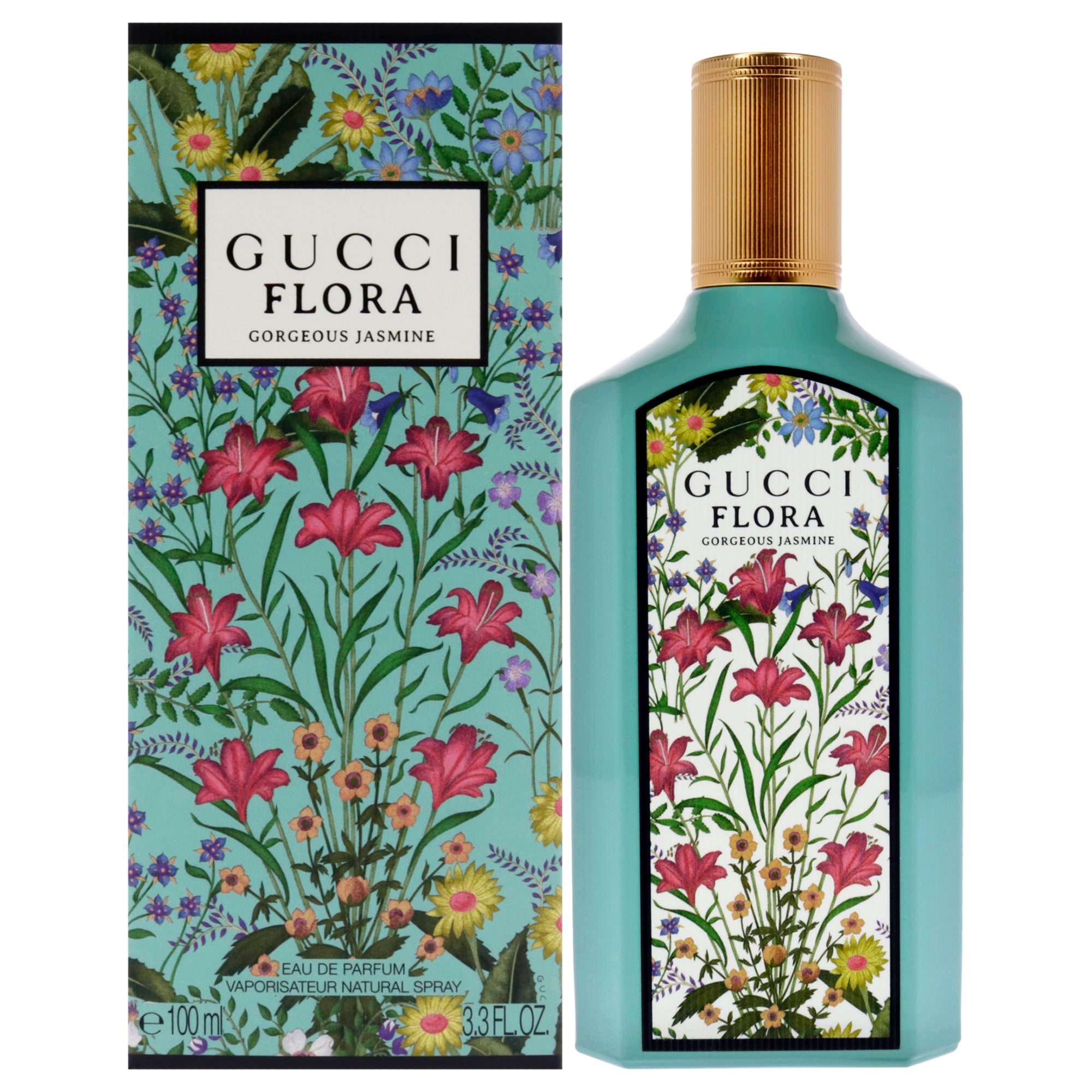 Flora Gorgeous Jasmine by Gucci for Women - 3.3 oz EDP Spray