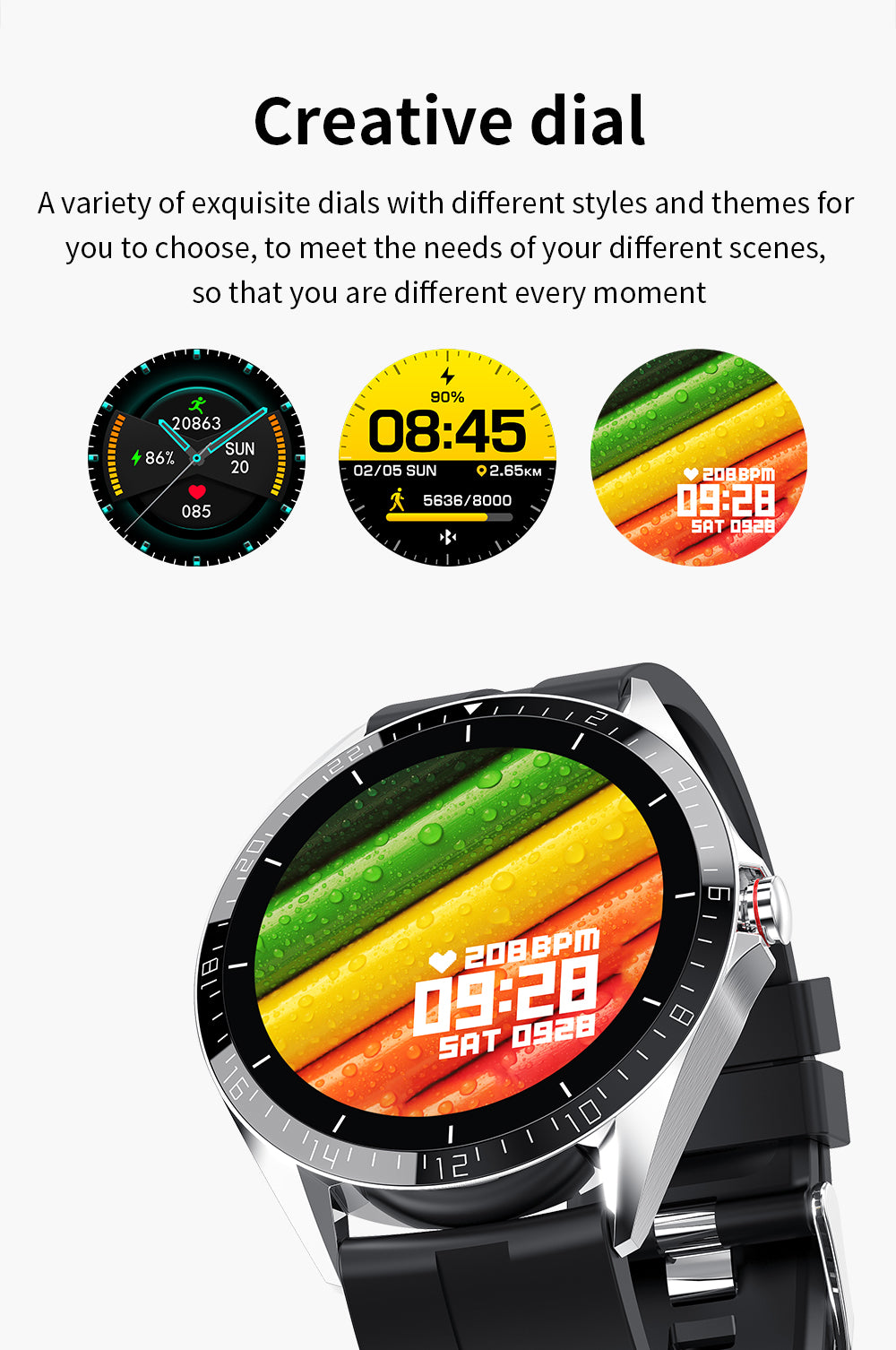 Kumi gw16 smart sale watch