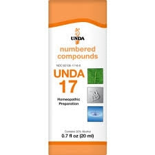 Unda #17 Seroyal ( 0.7 fl oz) Numbered Compounds