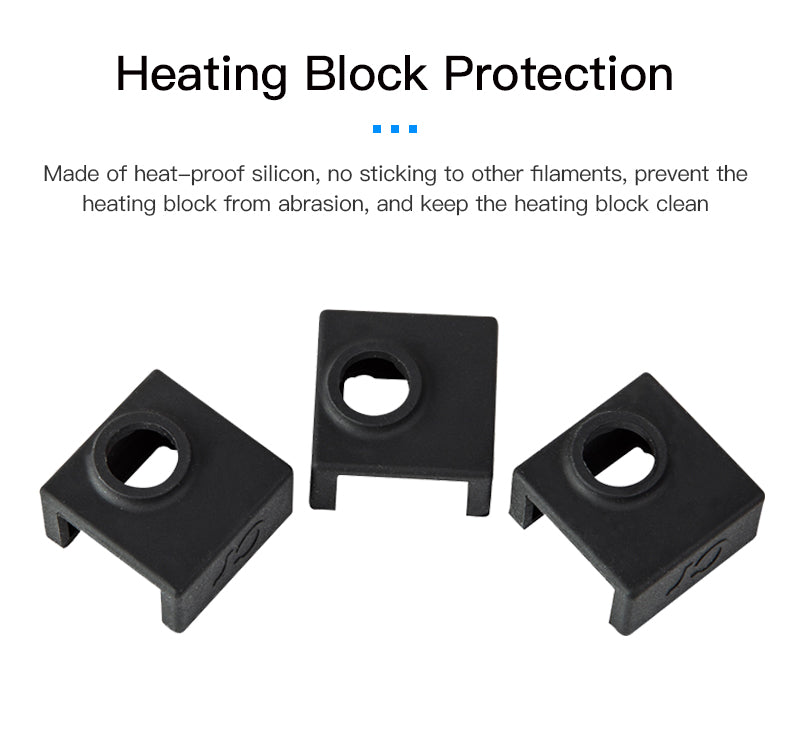 Creality Silicone Sock For Heat Block 23*17.5*1.5mm / 1 PCS