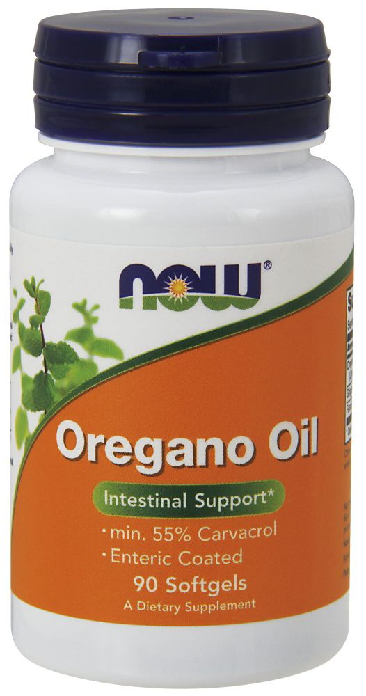 NOW Oregano Oil 90 enteric-coated softgels