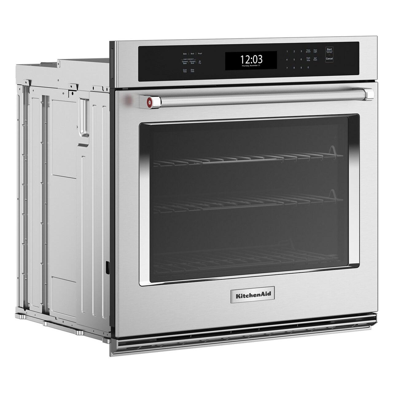 KitchenAid 30-inch, 5.0 cu. ft. Built-in Wall Oven with Air Fry KOES530PSS