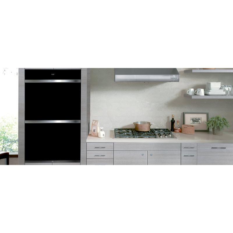 Wolf 30-inch, 5.1 cu. ft. Built-in Double Wall Oven with Convection DO30CM/B