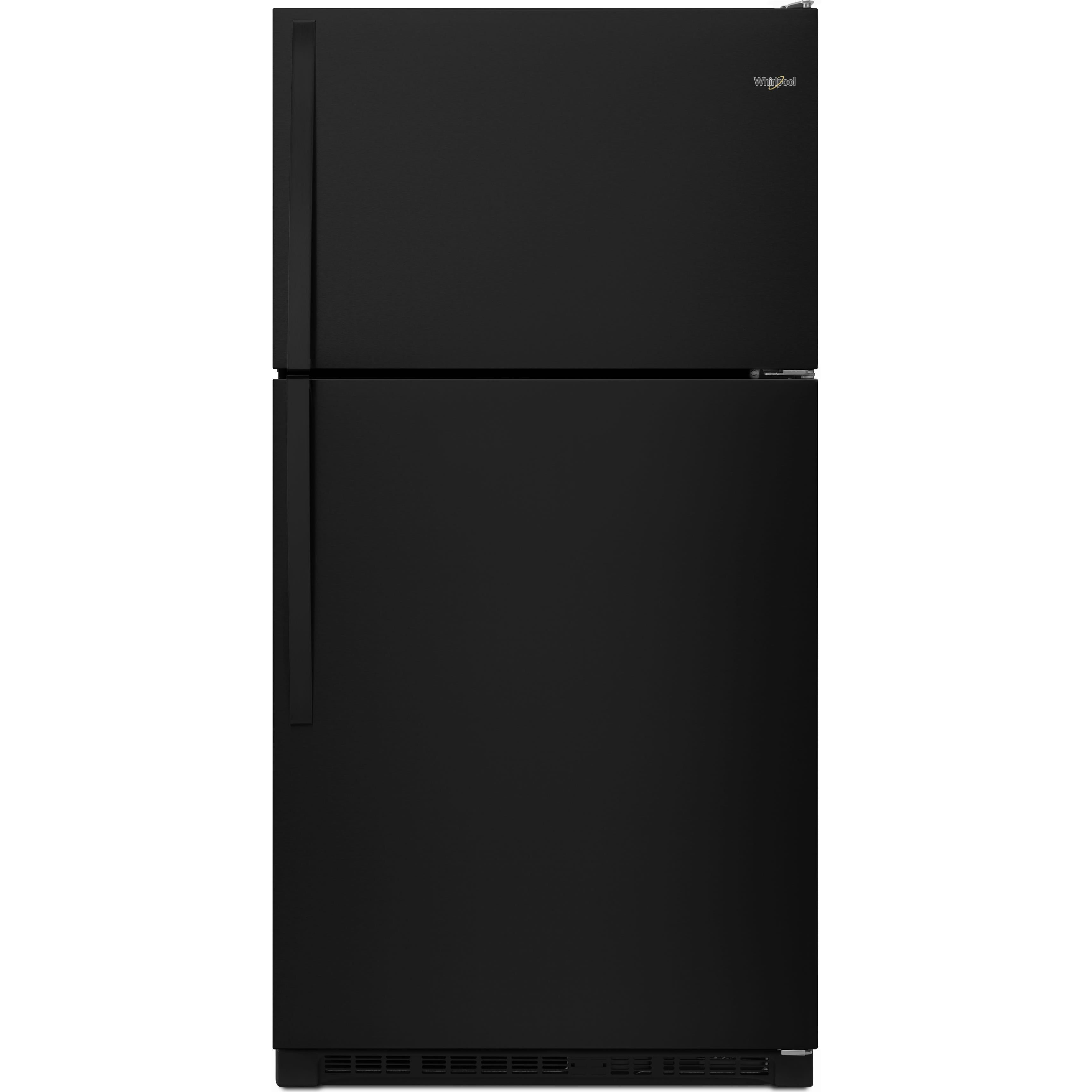 Whirlpool 33-inch, 20.5 cu.ft. Freestanding Top Freezer Refrigerator with Flexi-Side? Bin WRT311FZDB