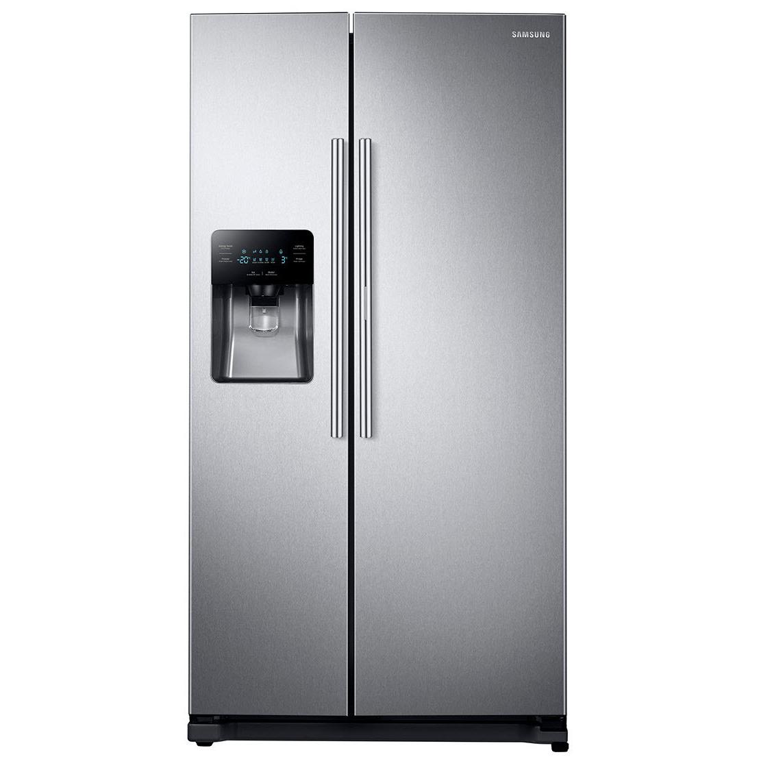 Samsung 36-inch, 24.7 cu. ft. Side-by-Side Refrigerator with Ice and Water Dispensing System RH25H5611SR/AA