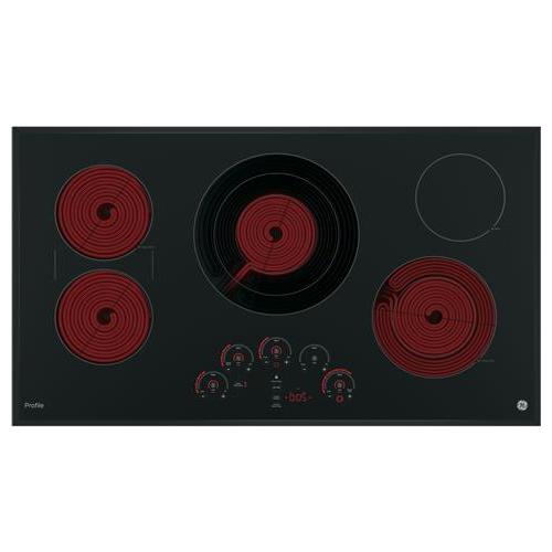 GE Profile 36-inch Built-In Electric Cooktop PP9036DJBB