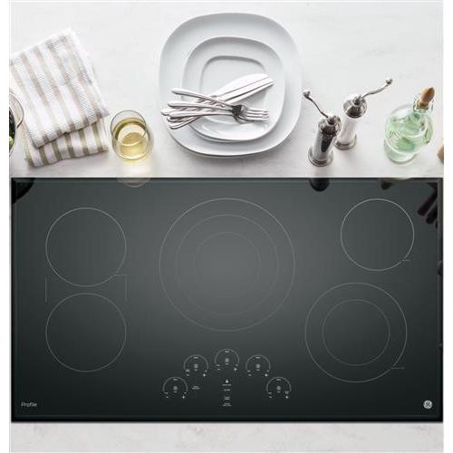 GE Profile 36-inch Built-In Electric Cooktop PP9036DJBB