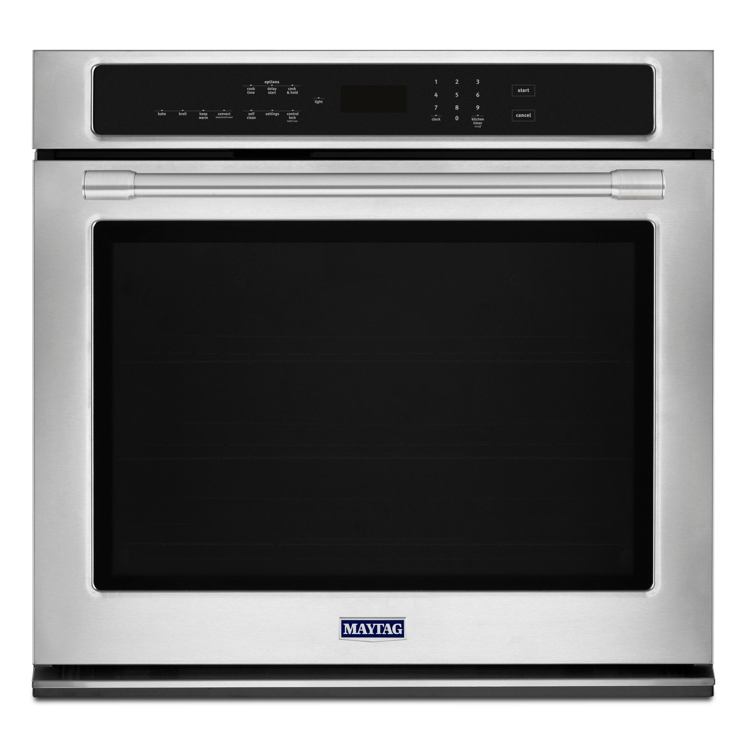 Maytag 27-inch, 4.3 cu. ft. Built-in Single Wall Oven with Convection MEW9527FZ