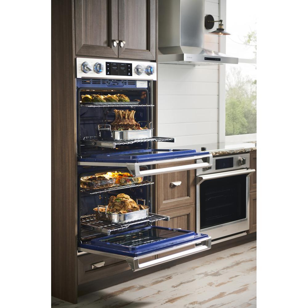 Samsung 30-inch, 10.2 cu.ft. Built-in Double Wall Oven with Convection Technology NV51K6650DS/AA