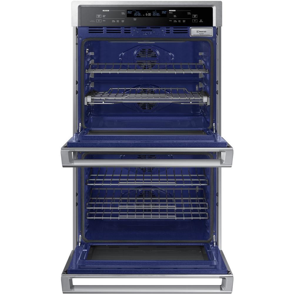 Samsung 30-inch, 10.2 cu.ft. Built-in Double Wall Oven with Convection Technology NV51K6650DS/AA