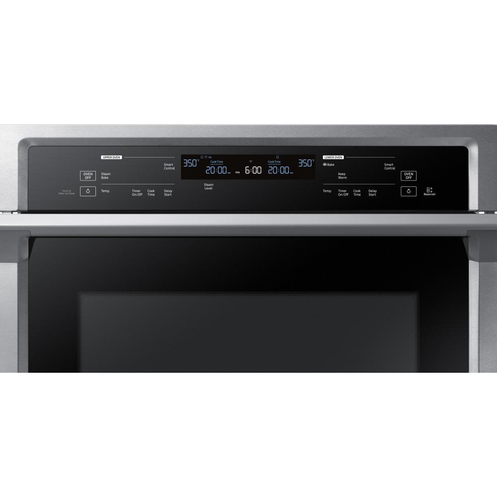 Samsung 30-inch, 10.2 cu.ft. Built-in Double Wall Oven with Convection Technology NV51K6650DS/AA