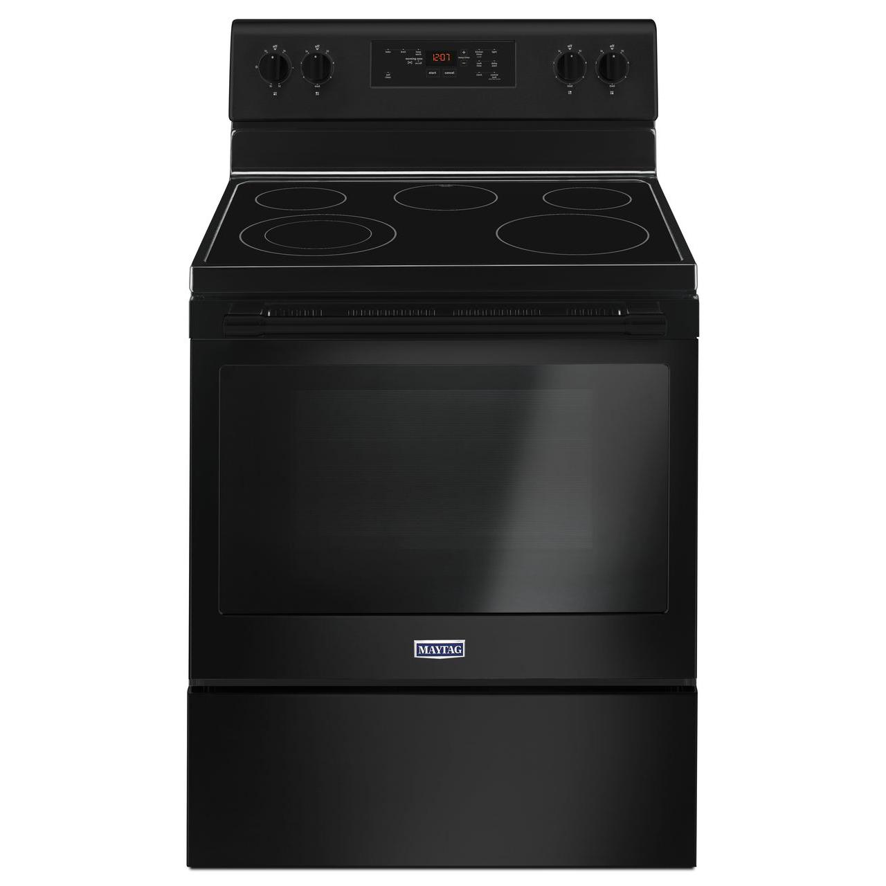 Maytag 30-inch Freestanding Electric Range with Precision Cooking? system MER6600FB