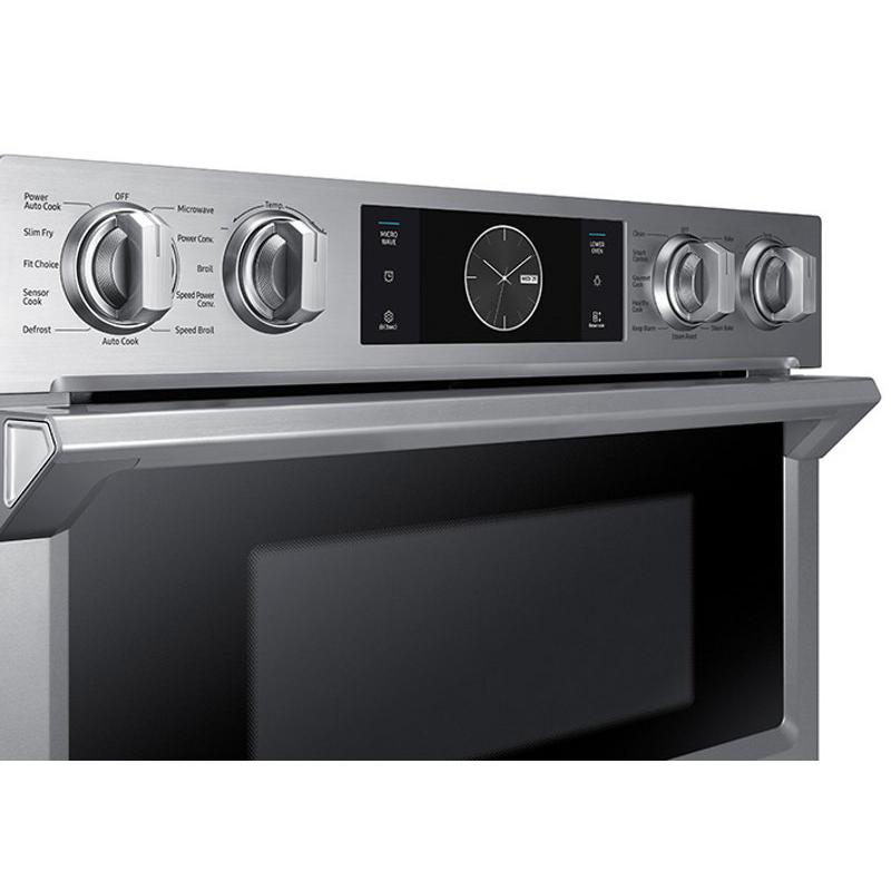 Samsung 30-inch, 7.0 cu.ft. Total Capacity Built-in Combination Oven with Wi-Fi Connectivity NQ70M7770DS/AA
